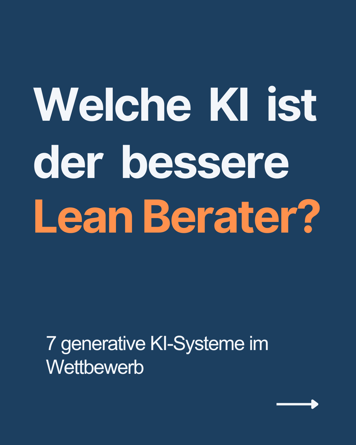 Mehr über den Artikel erfahren Welche KI ist der bessere Lean-Berater? 💼