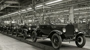 Fließfertigung ist nichts Neues, das gab es schon bei Henry Ford! 🚗