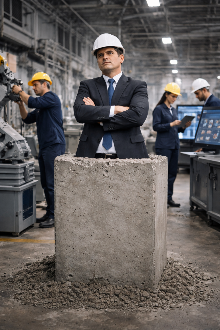 Archetyp #10 dysfunktionaler Lean Manager: Der Stillstandsarchitekt 🧱